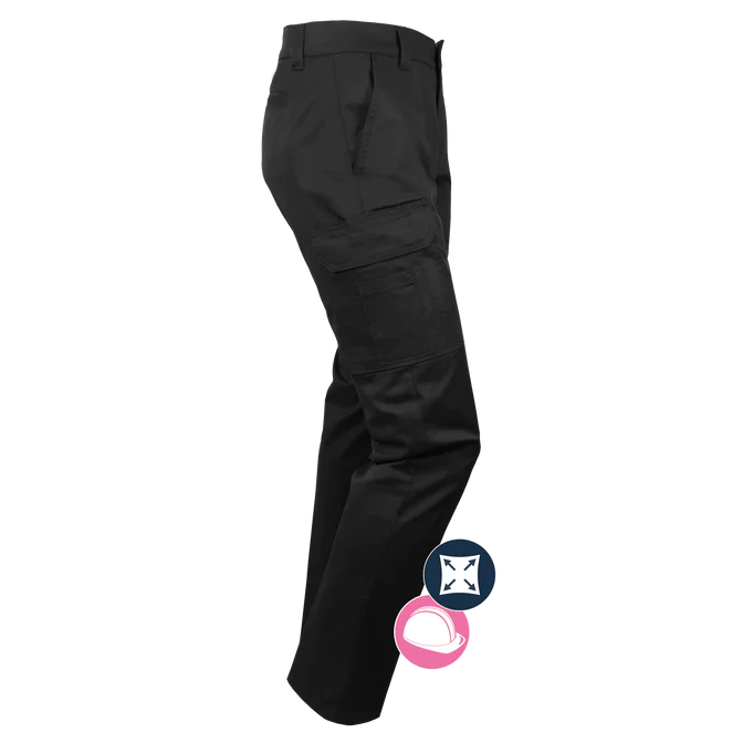 013EX - PANTALON DE TRAVAIL CARGO EXTENSIBLE POUR FEMME