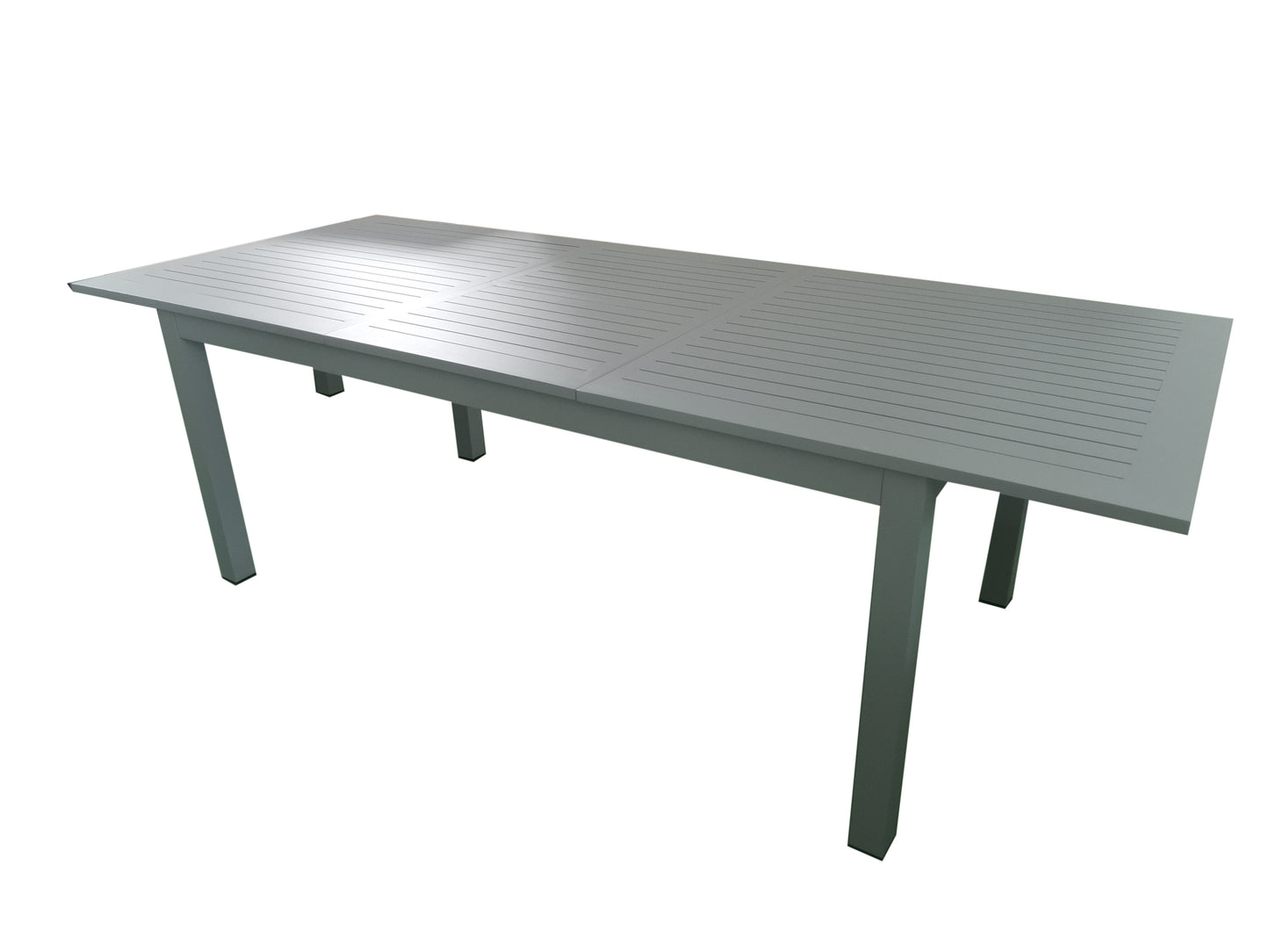 Moss  table extensible  en aluminium  71"(91" avec extension)  x 39" x h 29,1"