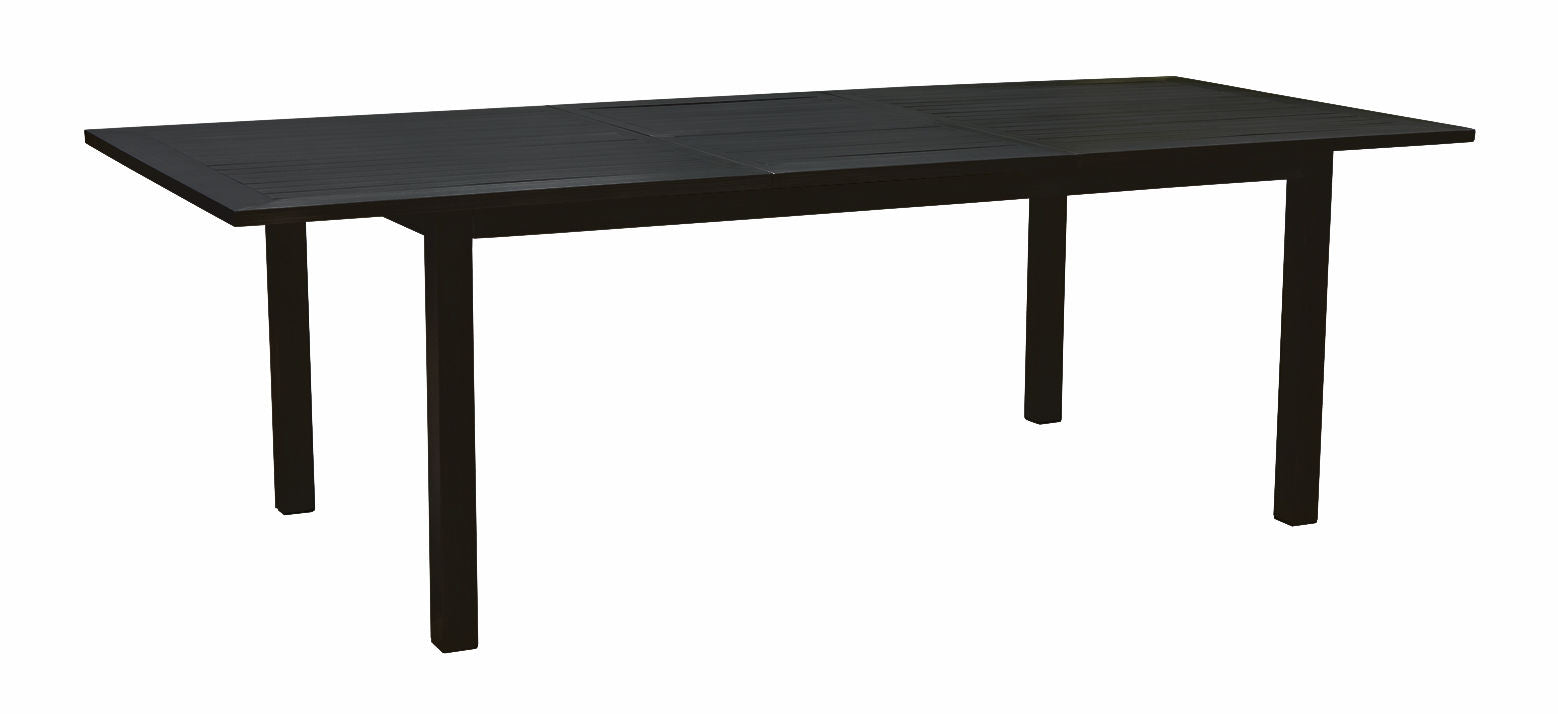 Moss  table extensible  en aluminium  71"(91" avec extension)  x 39" x h 29,1"